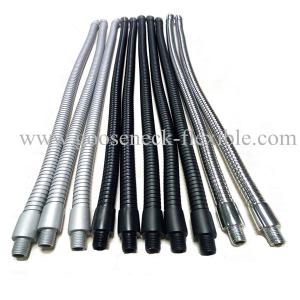 Matte Chrome Gooseneck Tube